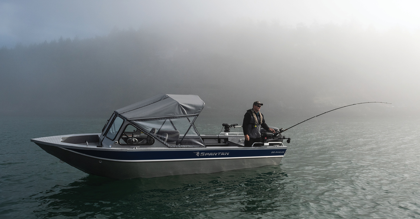 lake fishing boat